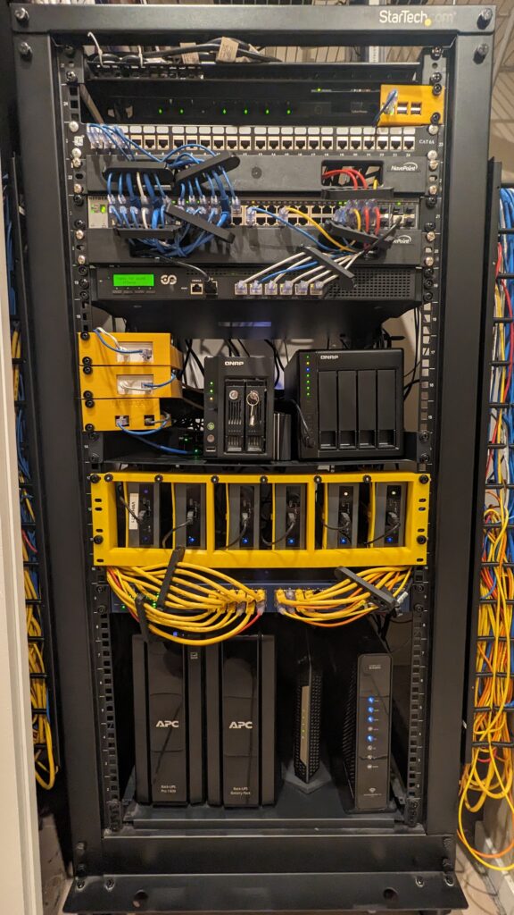 Home Lab Rack - old